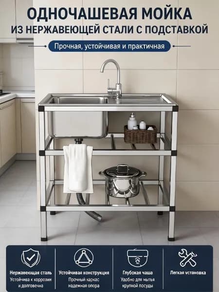 Садовая кухня,75х44х78см