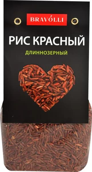 Рис Bravolli! Красный 350г