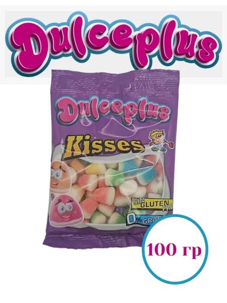 Мармелад жевательный Kisses , 100 гр