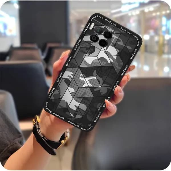 Чехол Lulumi для TCL T-Mobile Revvl7 Pro, прочный, модный дизайн, ударопрочный, водонепроницаемый, из ТПУ