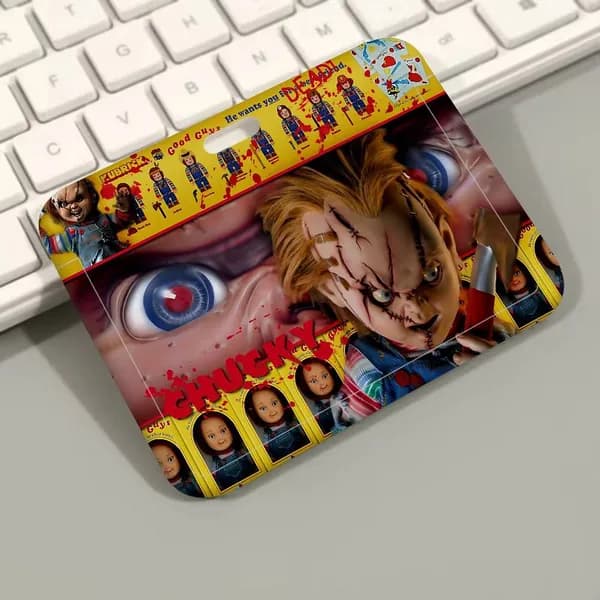 Chucky Чаки Бейдж для пропуска на ленте/держатель для карт/чехол для пропуска