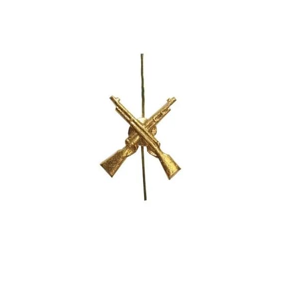 Петличный знак ВОХР СССР винтовки
