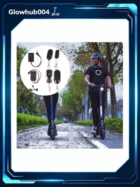 Ebike Alarm Защита от кражи 36-72V ABS+PVC чёрный 100г для Dualtron Thunder Victor ULTRA Kaabo Mantis 10 Wolf