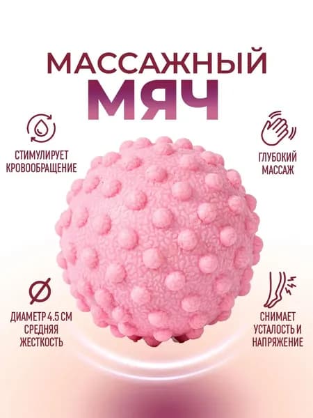 Спортивный массажный мяч