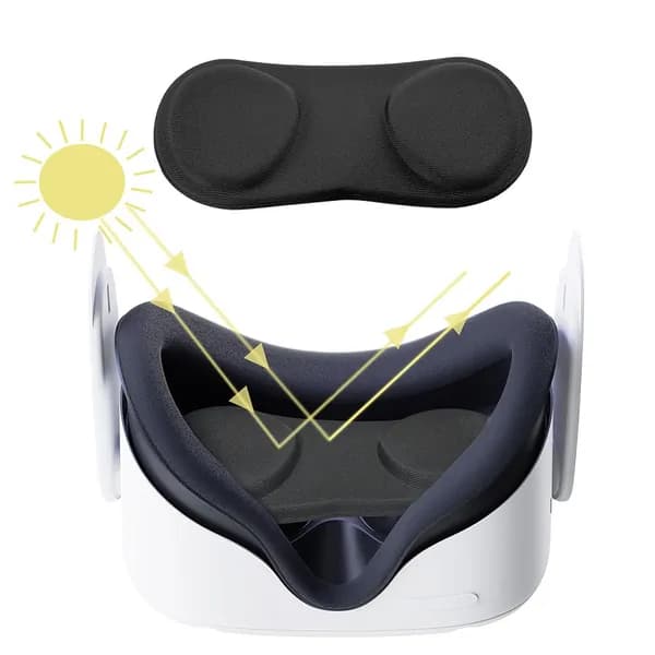 Чехол для защиты линз VR-очков из губки для Meta Quest 3s/3/2 и Pico 4 Ultra