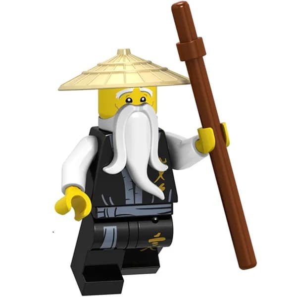 Фигурка Ninja Ниндзяго, Сенсей Ву, конструктор