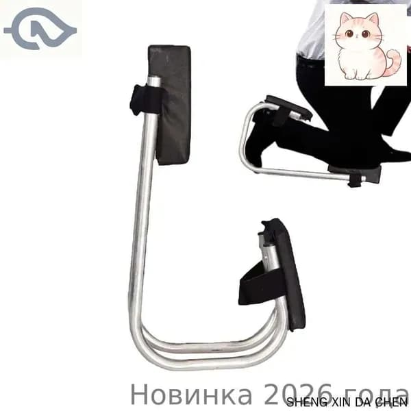 Ортопедический стул, Искусственная кожа, Black