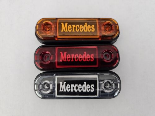 Фонарь контурный универсальный 160 жёлтый led 24в mercedes арт.160-00-led- mercedes