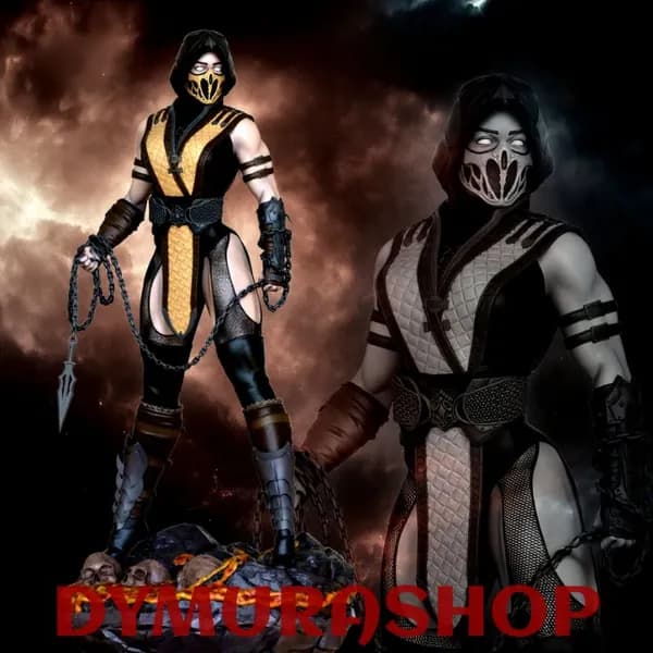 Фигурка Коллекционная Неокрашенная 0619 Fem Scorpion 1/35