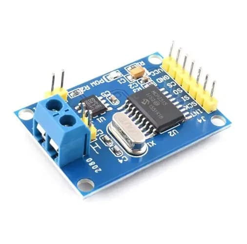1 шт. Модуль CAN-шины MCP2515, плата с приемником TJA1050, SPI для контроллера 51 MCU ARM, новый