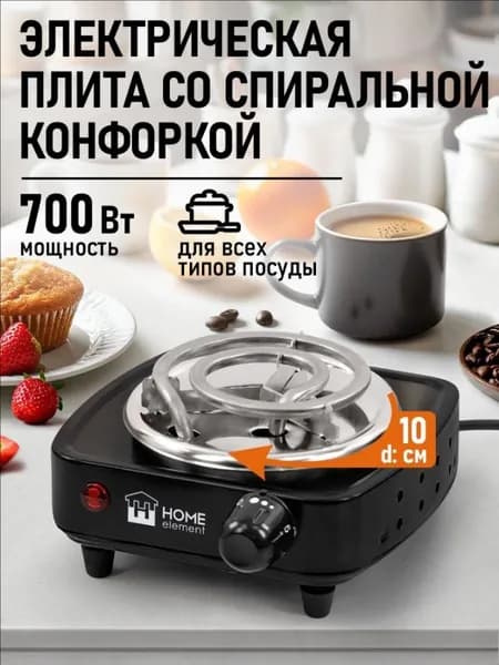Электрическая настольная плита wang-wen-ru_205326900844, серый металлик, черный