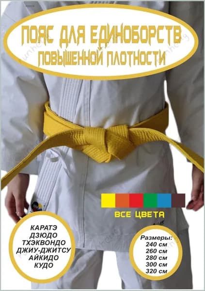 Пояс для единоборств 242