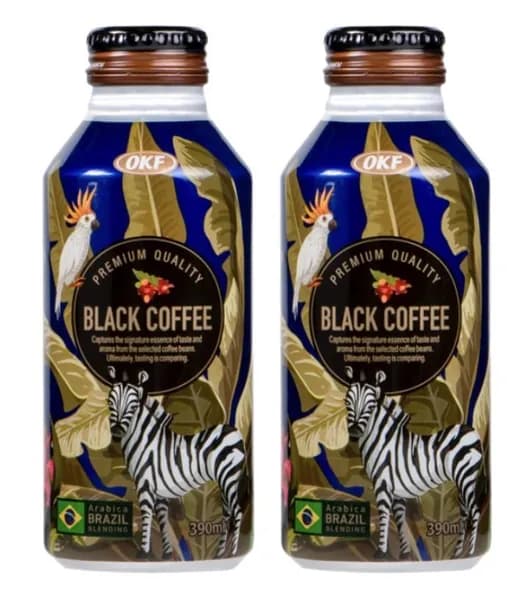 Кофейный напиток OKF Black Coffee (Корея) 390 мл х 2 шт