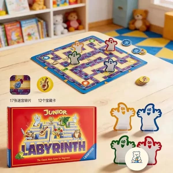 LABYRINTH Junior Настольная игра "Сумасшедший лабиринт"