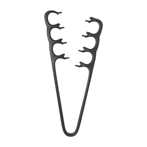Профессиональная текстурная расческа MultiTooth для объема, Черный