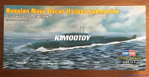 HOBBYBOSS 87021 1/700 Набор моделей пластиковых подводных лодок класса Оскар