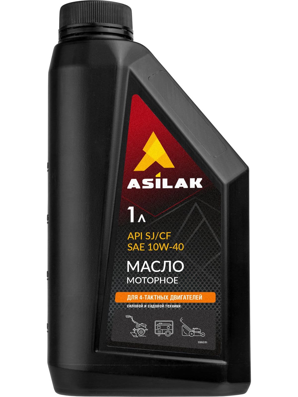ASILAK 10W-40 Масло моторное, Полусинтетическое, 1 л
