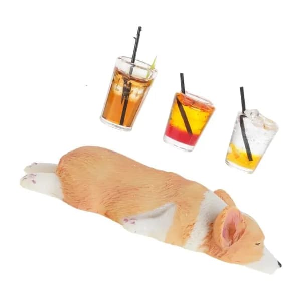 4 Украшения для кукол Корги-Corgi Ice American Lemon Tea Чай Со льдом