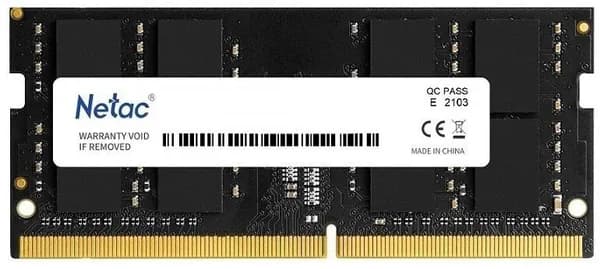 Netac Оперативная память DDR4, 2666 МГц, 1 x (NTBSD4N26SP-08)