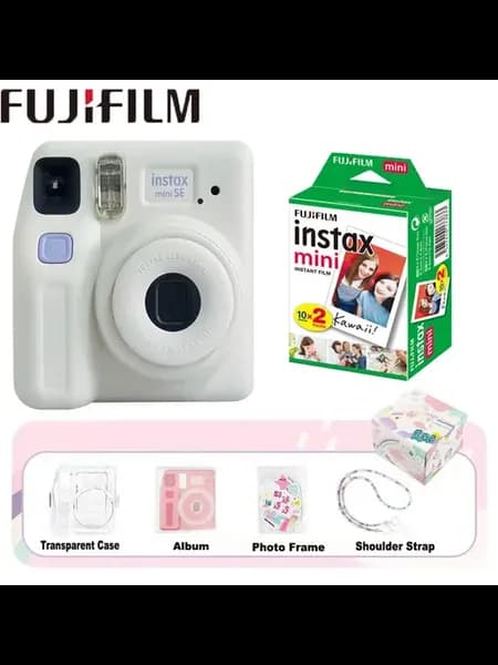 Instax Mini SE Белый фотоаппарат моментальной печат