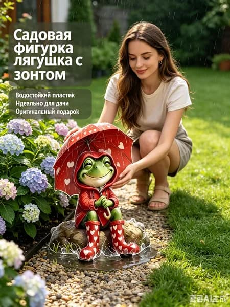 Фигурка садовая