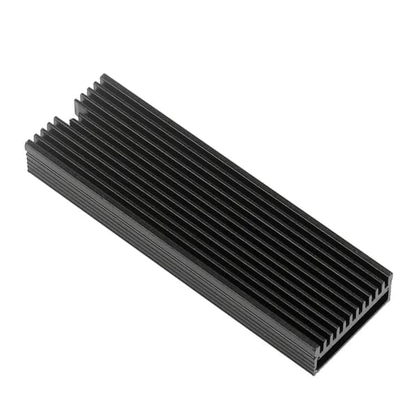 Алюминиевый радиатор охлаждения для SSD M.2 2280 с тремя термопрокладками