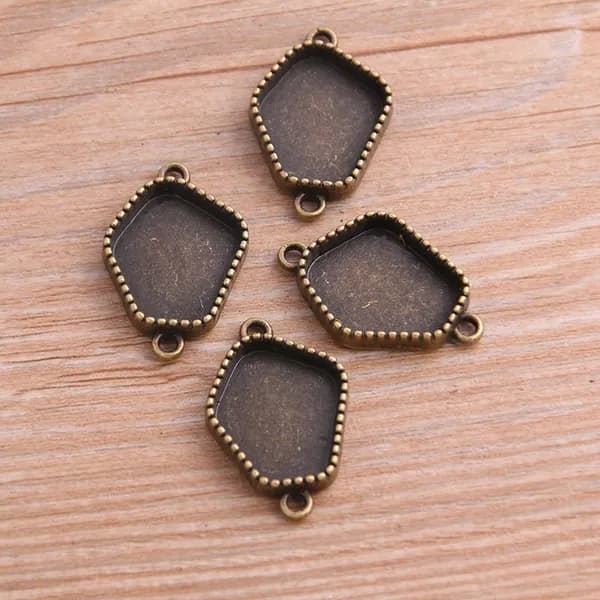 Подвесной соединитель с геометрической нижней опорой 10pcs