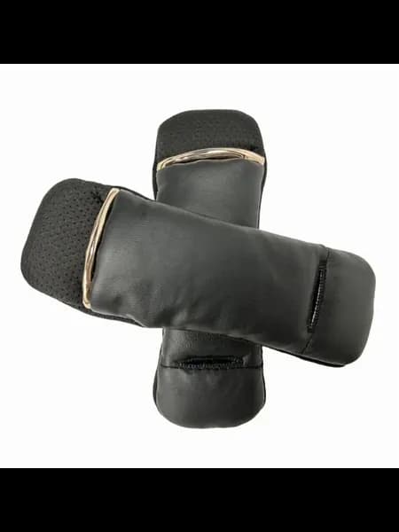 Подплечники для ремней коляски Black shoulder pads