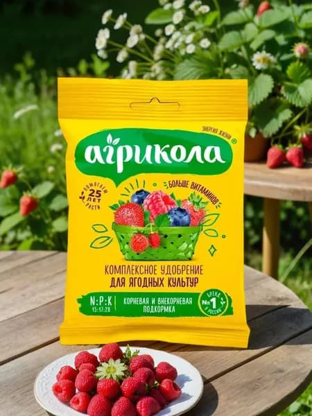 Удобрение для ягодных Агрикола 50 г.