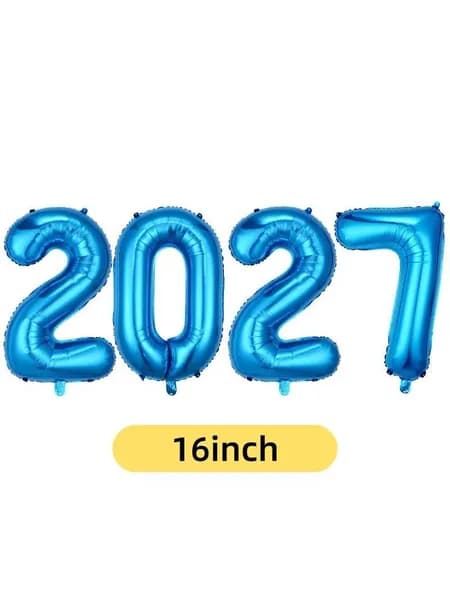 2027 цифровой воздушный шар (без короны)