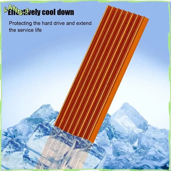 M.2 2280 Cooling Fin, компактный охладитель для SSD, для защиты и продления срока службы