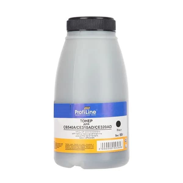 Тонер ProfiLine Black для HP CLJ CP1215/1515 55 гр.