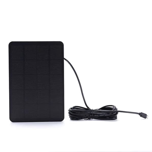 Солнечная панель 10 Вт, однослойный кремний, 5 В, Micro-USB и USB-C, IP65, с кронштейном