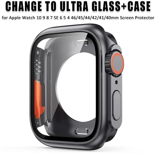 Чехол на умные часы Apple Watch 4 , 5 , SE , 6 , 7 , 8 c диагональю 40 мм - Противоударный тонкий бампер с защитой от повреждений, грязи и отпечатков