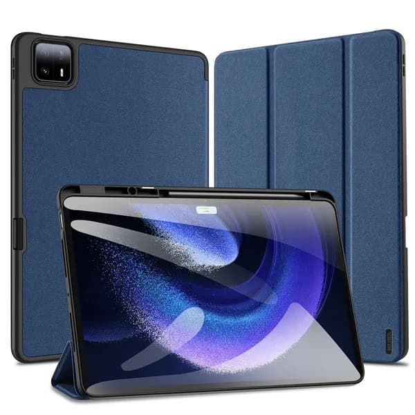 Чехол книжка Dux Ducis для Xiaomi Pad 6 Max, Domo series синий