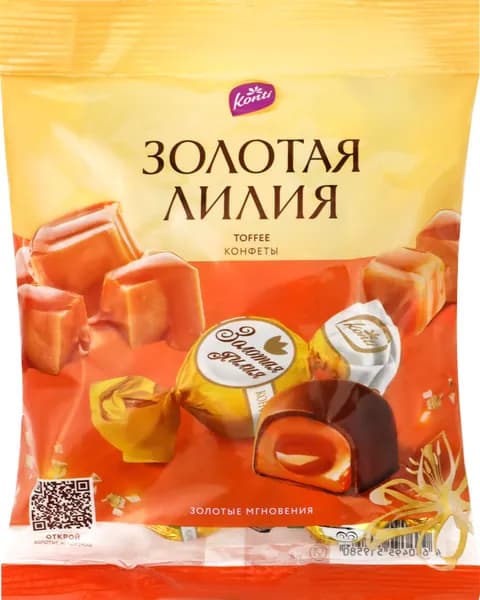 Конфеты KONTI Золотая лилия, 200г