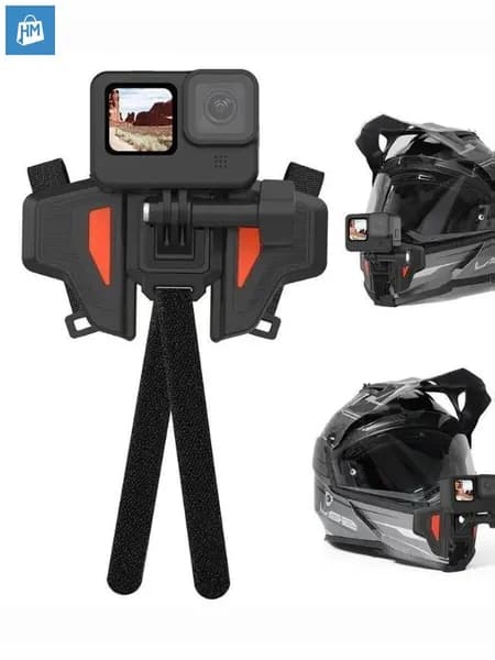 Крепление Telesin второго поколения для GoPro (на закрытый шлем подбородок), GP-HBM-MT2-YH