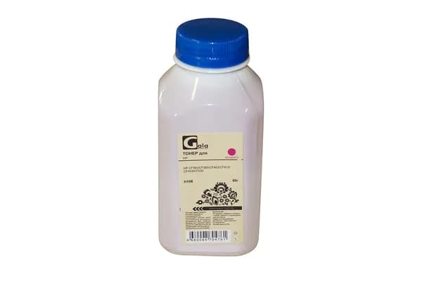 Тонер H108 для HP Color LaserJet M477fdn, M377dw, M570DN, M180N, M551, M451dn, M351a, M477fdw GalaPrint пурпурный 95г