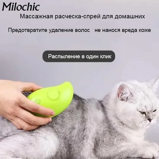 Электрическая щетка для ухода за кошками 3 в 1, расческа для удаления шерсти, расческа для удаления шерсти, товары для домашних животных