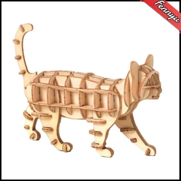 3D деревянная игрушка-головоломка