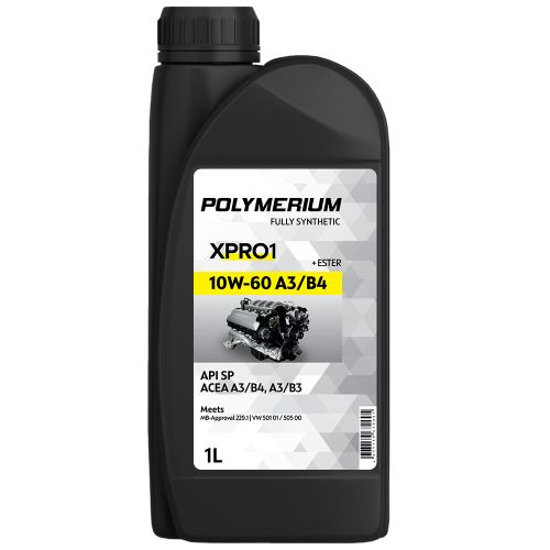 POLYMERIUM XPRO1 10W-60 Масло моторное, Синтетическое, 1 л