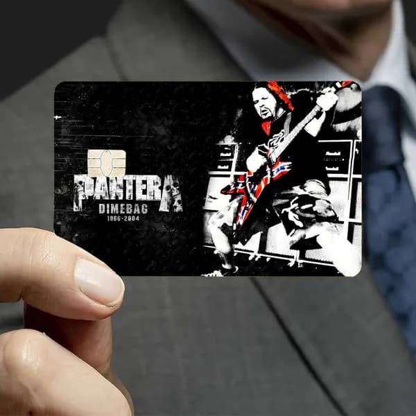 Band P Pantera Credit Виниловые наклейки на карту, универсальный размер
