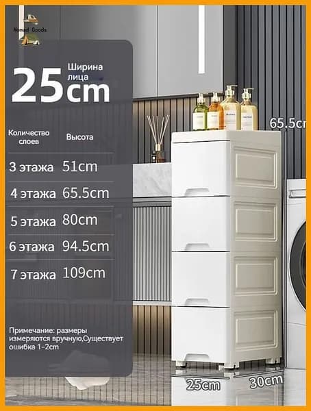 Тумба для ванной,, 25х30х65 см