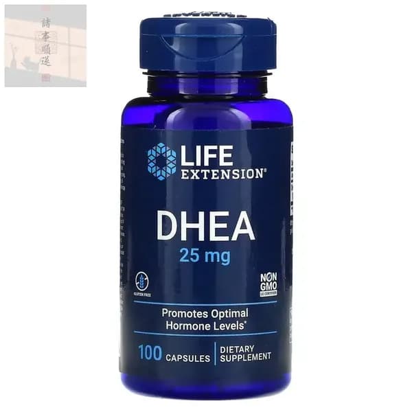 ДГЭА (дегидроэпиандростерон) Life Extension DHEA 25 мг 100 капсул