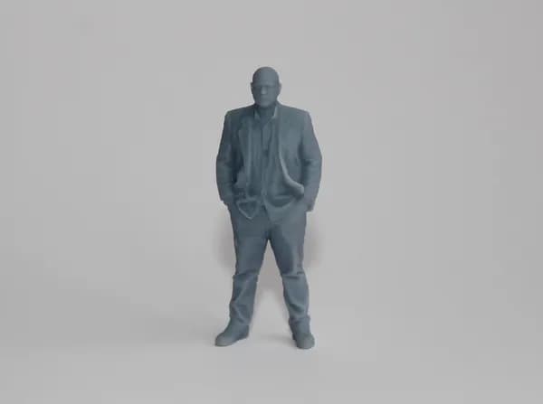"Вован" Фигурка в масштабе 1:43 для диорам и коллекционирования. Высота фигурки 4 см.