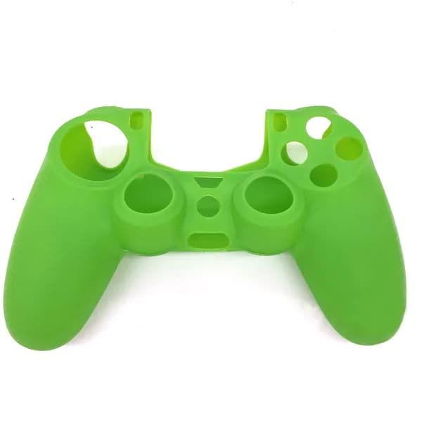 Чехол для контроллера PS4, силиконовый, зеленый