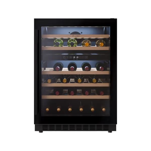 LEX CHAT500010 Винный шкаф LWD6046BL dual zone 1-нокамерн. черный