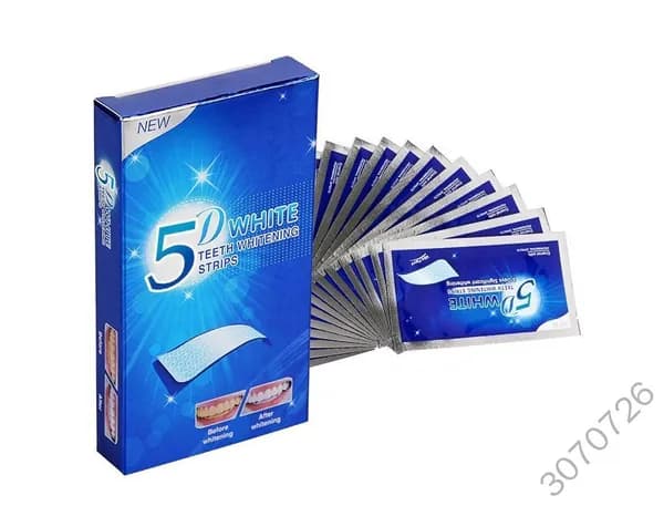 Отбеливающие полоски для зубов DENTALL WELL 5D White 7 шт Максимальный эффект