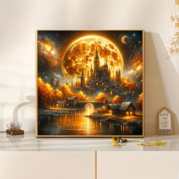 1 комплект без рамки DIY 5D-рисунок из алмазов