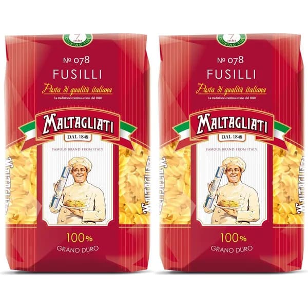 Макаронные изделия Maltagliati Спирали 450 г, набор: 2 штуки